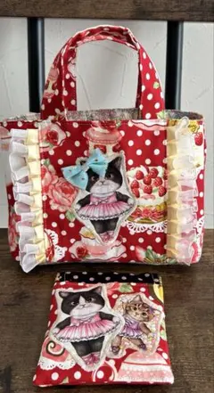 コヤンイサムチョン　トートバッグ　バック　レディース　パッチワーク　いちご コヤンイサムチョン トートバッグ バック レディース パッチワーク いちご