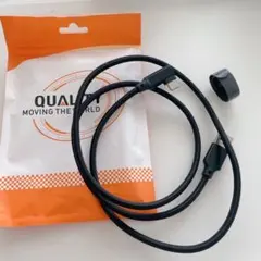 特価✨Type Cケーブル1M USB C ケーブル L字　L型　黒