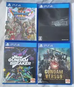 PS4 ソフト 4本セット ドラクエ FF ガンダム