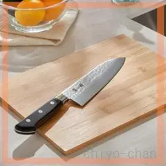 見た目の美しさ 切れ味のよさに こだわった一丁！ 廣田鎚目三徳包丁 １８５ｍｍのサムネイル