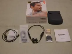 骨伝導イヤホン　AFTERSHOKZ AEROPEX ブラック