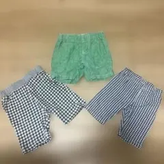 美品☆ばら売りOK☆記名無し☆西松屋☆ミキハウス☆ひざ丈ズボン☆80㎝11㎏