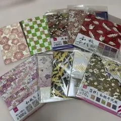 和柄ちよがみ おりがみ まとめ売り 10点セット 和風