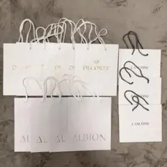 ショップ袋セット DECORTE ALBION LANCOME