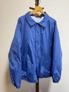 USA老舗ブランド！Auburn製 企業モノ ナイロンジャケット 好配色ブルー