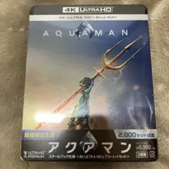 アクアマン 4K ULTRA HD&ブルーレイセット スチールブック仕様('1