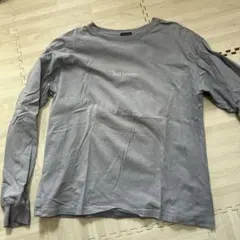 BACK NUMBER グレー 長袖カットソー M