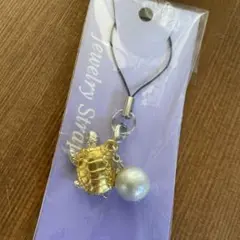 真珠　日本製　ストラップ