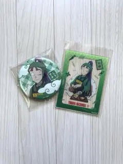 忍たま乱太郎 立花仙蔵 タワレコカフェ 缶バッジ&アクリルカード