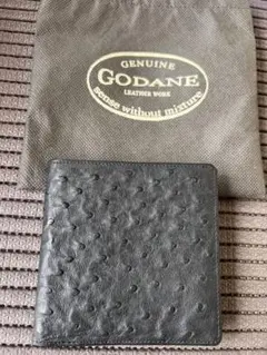 GODANE オーストリッチ 二つ折り財布のサムネイル