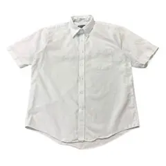 無地シャツ　半袖　インポート　ライトブルー　古着　8#g