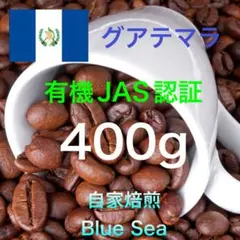 【自家焙煎コーヒー豆】有機JAS栽培　グアテマラ産　400g(200g×2袋)のサムネイル