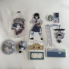 鬼滅の刃 嘴平伊之助 ゆらゆらアクリルスタンド ラバーマスコット スイパラコラボ