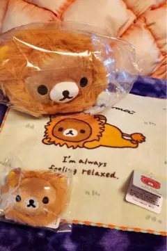 リラックマ 新品 くまフェス限定 三越限定 3点セット