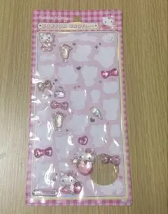 サンリオ　ハローキティ　シール　ボンボンドロップ　フェルトシール　おすそわけ