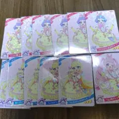 ひみつのアイプリ　リング3だん　てんしなえびてん　だいすきコーデ　12枚セット