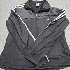 adidas 黒 ジャージジャケット