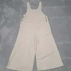 SamansaMos2ベージュサロペット