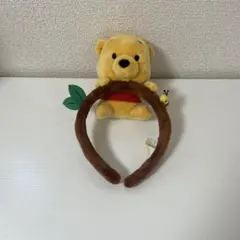くまのプーさん ぬいぐるみ付きカチューシャ
