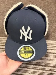 New Era 59FIFTY フライトキャップ ネイビー 6 3/4のサムネイル