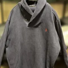 POLO RALPH LAUREN 紺 ボタン付きハイネックセーター