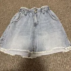 zara スカート　デニム　9years 134cm