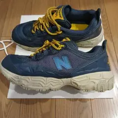New Balance 801 ネイビー/イエロー スニーカー