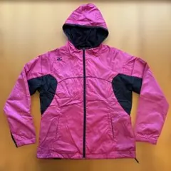 MIZUNO ウィンドブレーカー　ブレスサーモ　ピンク　黒　レディースXL