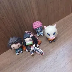 鬼滅の刃 ミニフィギュア 4体セット