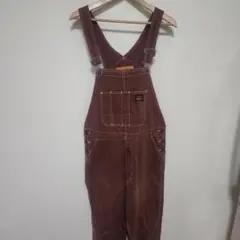 Levi's リーバイス ブラウン 茶色 オーバーオール サイズＭ
