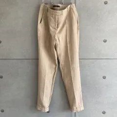 ZARA BASIC ベージュカジュアルパンツ