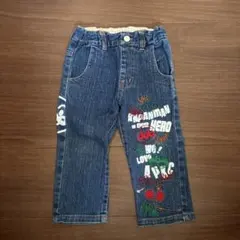 アンパンマン　デニム　パンツ　90