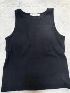 moussy パッド入りタンクトップ　黒