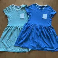 プチバトー　ワンピース2枚　10ans