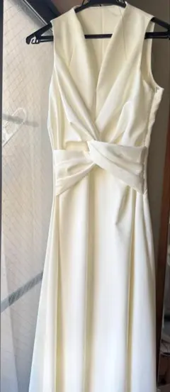 アニュアンス ツイストギャザーワンピース