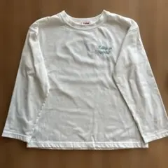 Pink latte ピンクラテ ホワイト 長袖カットソー 140 S