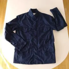 BACK NUMBER ネイビー スタンドカラー ジャケット Mサイズ