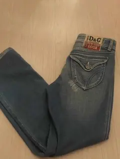 D&G ストレートデニム NEW USED LOOK
