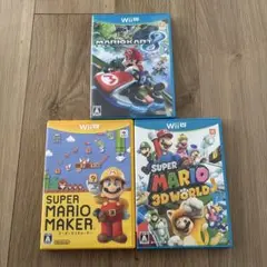 Wii U マリオ3種ソフトセット