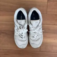New Balance 574 ホワイト スニーカー