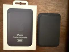 Apple FineWoven Wallet ブラック