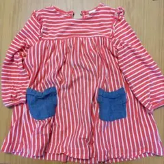 baby GAP ストライプワンピース 18-24ヶ月