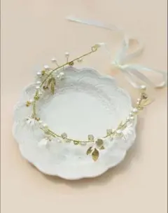 花飾り 花冠 ヘアアクセサリー