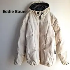 Eddie Bauer　ダウンジャケット　アイボリー　サイズ XS [M相当]