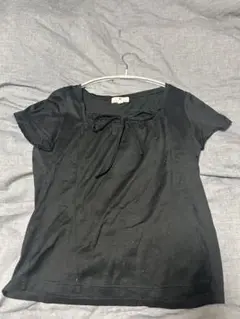 Y2K 平成　ブラック チュニック クレージュ　黒　半袖　Tシャツ
