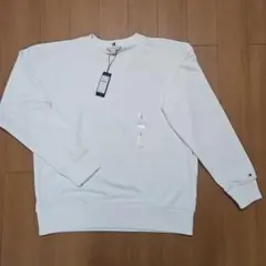 新品タグ付き　トミーヒルフィガー ホワイト スウェット　アメリカ購入