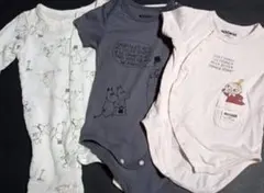 A*i様 MOOMIN BABY ロンパース 3点セットのサムネイル