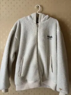 Mark Gonzales フリースジャケット Mサイズ ホワイト