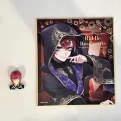 まとめ売り ツイステ リドル・ローズハート 色紙 チョコエッグ 式典服