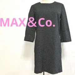 ★【美品】MAX＆Co.チェック柄ワンピース マックスアンドコー40 Y2Kのサムネイル